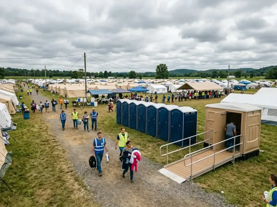 disaster-relief-camp-restrooms-010 — frequently asked questions, Dumpster & Portable Bathrooms Rental in Santa Rita Ranch, TX